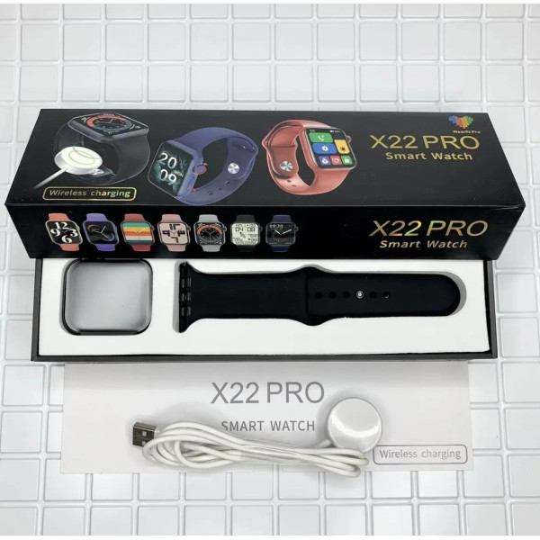 Смарт часы X22 Pro спортивные с мониторингом здоровья и активности