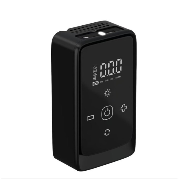 Авто компрессор M-903A портативный насос 6000 mAh с фонарем