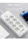 Фильтр питания удлинитель на 8 гнезд с 5 USB разветвитель розетки 2 м