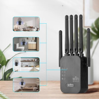 Усилитель интернета Wi-Fi репитер для дома квартиры расширитель сигнала