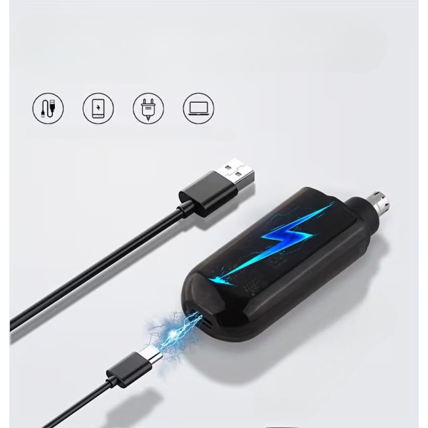 Триммер для носа TX05 USB аккумуляторный для удаления волос в носу и ушах портативный гигиенический триммер