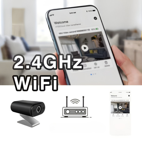 WiFi камера X6 мини беспроводная камера наблюдения с ночным режимом и датчиком
