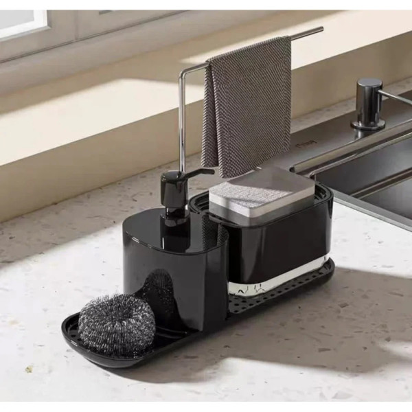 Кухонный диспенсер Dish Soap Dispenser для моющего средства с подставкой