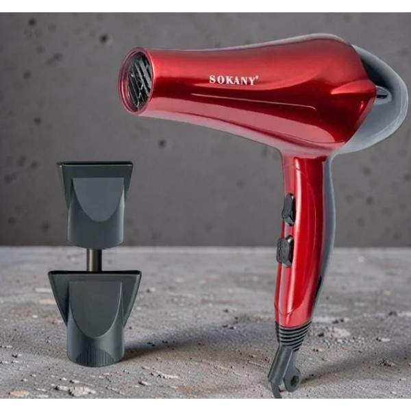 Фен для укладки SOKANY SK-2211 2400Вт с ионизацией концентратор диффузор