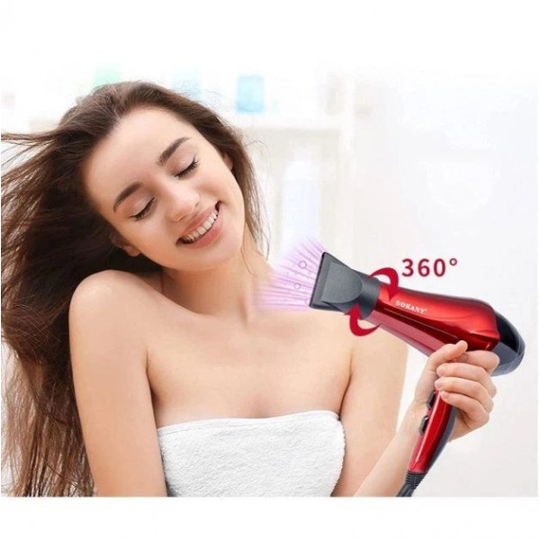 Фен для укладки SOKANY SK-2211 2400Вт с ионизацией концентратор диффузор