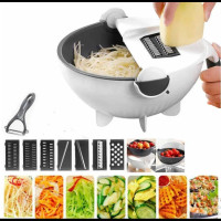 Кухонная овощерезка Basket Vegetable Cutter с контейнером, многофункциональная терка для нарезки овощей