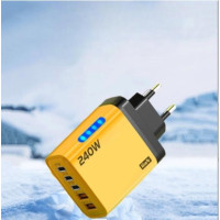 Блок питания 240W USB Type-C PD QC зарядка для нескольких устройств
