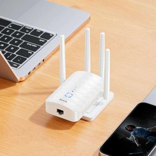 Wi-Fi репитер HOCO HI35 точка доступа усиление интернет сигнала