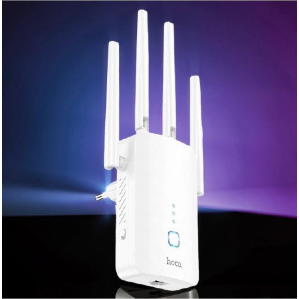 Wi-Fi репитер HOCO HI35 точка доступа усиление интернет сигнала