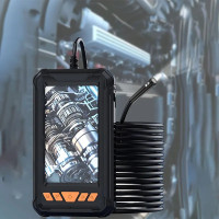 Эндоскопическая камера P380 5 м Full HD 1080P 4.3 дисплей LED IP67 для авто труб и технического осмотра труднодоступных мест