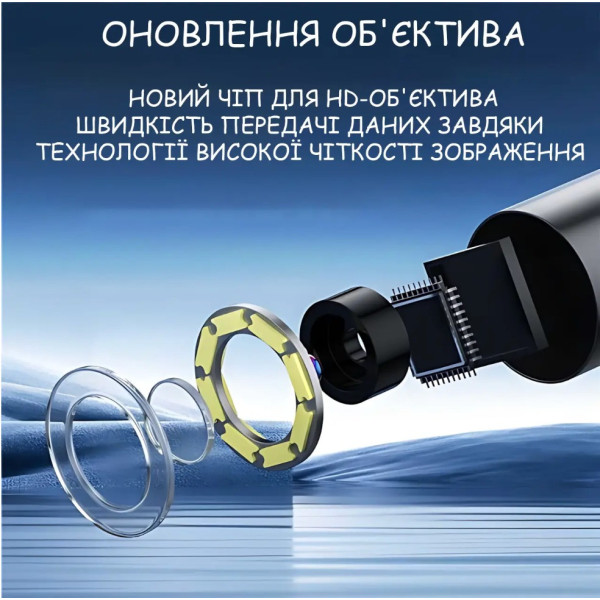 Эндоскопическая камера P380 5 м Full HD 1080P 4.3 дисплей LED IP67 для авто труб и технического осмотра труднодоступных мест