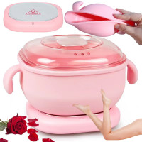 Воскоплав для депиляции Wax Kettle AND651 400 мл компактный прибор с силиконовой чашей для горячего воска