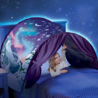 Тент-козырек Children's Tent 026 для детской кровати со шторками палатка для сна игр и защиты