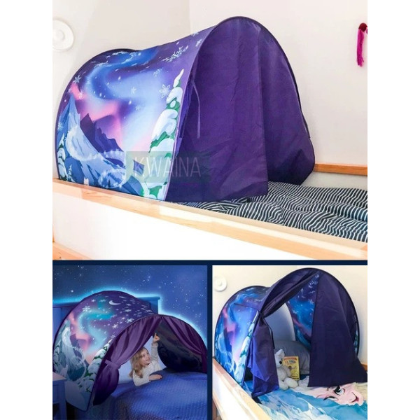 Тент-козырек Children's Tent 026 для детской кровати со шторками палатка для сна игр и защиты