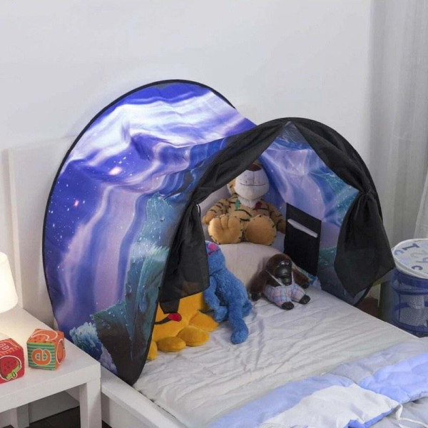 Тент-козырек Children's Tent 026 для детской кровати со шторками палатка для сна игр и защиты