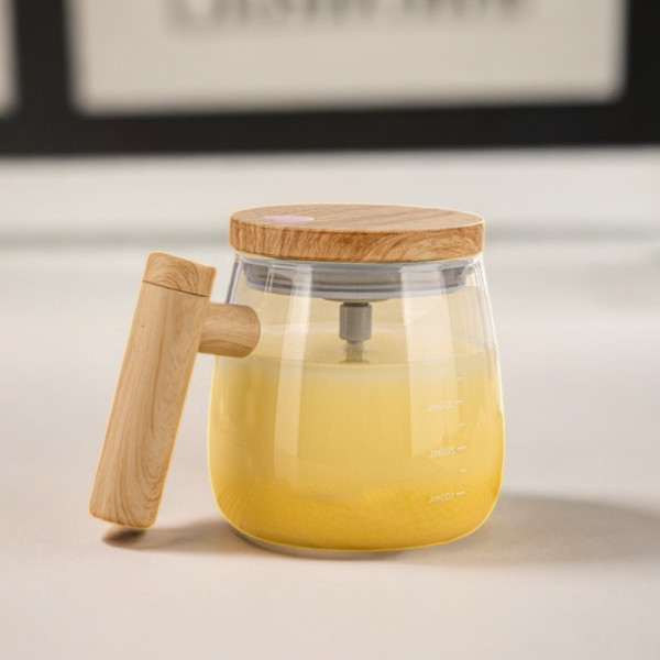 Автоматическая чашка мешалка Coffee Stirring Cup AND896 кружка с миксером крышкой 400 мл для напитков