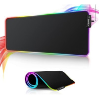 Геймерский коврик XL-1747 RGB 30×70 см для мыши и клавиатуры большой