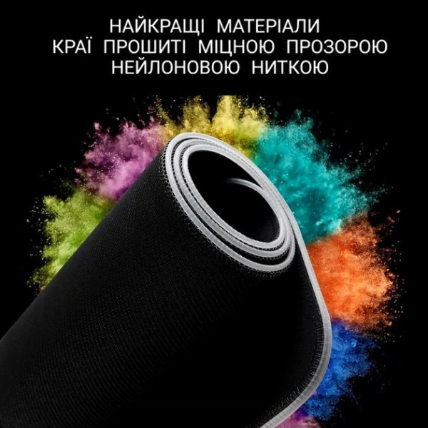 Геймерский коврик XL-1747 RGB 30×70 см для мыши и клавиатуры большой