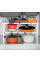 Полка-органайзер Kitchen Rack 38–70 см, регулируемый стеллаж для хранения под раковину на кухне, белый
