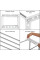 Полка-органайзер Kitchen Rack 38–70 см, регулируемый стеллаж для хранения под раковину на кухне, белый