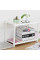 Полка-органайзер Kitchen Rack 38–70 см, регулируемый стеллаж для хранения под раковину на кухне, белый