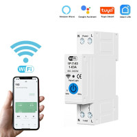 Wi-Fi автомат DL-506 63A умный выключатель защиты с измерением энергии Tuya