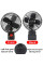 Вентилятор Lithium Electric Fan 8" кемпинговый аккумуляторный переносной черный