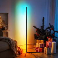 Светодиодная угловая лампа Corner Light RGB 120 см с пультом декоративный напольный светильник