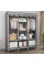 Шкаф тканевый Storage Wardrobe 88130 складной с 8 полками и 3 секциями органайзер для вещей