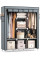 Шкаф тканевый Storage Wardrobe 88130 складной с 8 полками и 3 секциями органайзер для вещей
