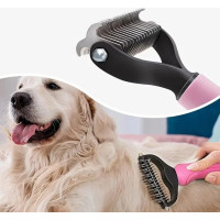 Набор для ухода за собаками и котами Pet Grooming 8 в 1 с расческами щетками и когтерезом