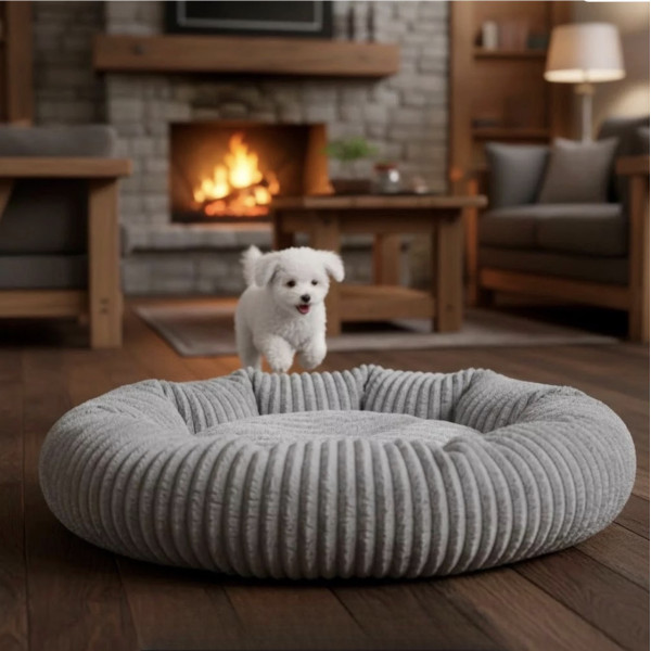 Лежак Pet Choice 45×40 для собак и котов мягкое спальное место для домашних любимцев