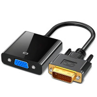 Переходник DVI VGA Addap DVI2VGA-01 видео адаптер для монитора проектора Full HD 1080p