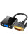 Переходник DVI VGA Addap DVI2VGA-01 видео адаптер для монитора проектора Full HD 1080p