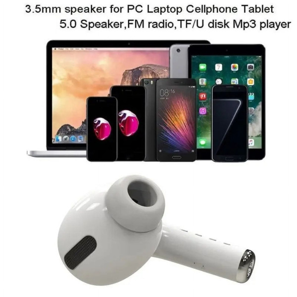 Беспроводная колонка Pro Giant Headphone MK-201 Bluetooth акустика с FM радио TF USB AUX