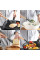 Силиконовый кухонный набор Kitchen Set 12 предметов с деревянными ручками для приготовления пищи