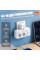 Сетевой адаптер AND F03 White блок розеток с USB и Type-C для питания устройств компактный и удобный