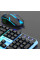 Игровой комплект GTX350 USB RGB клавиатура мышь для ПК ноутбука черный