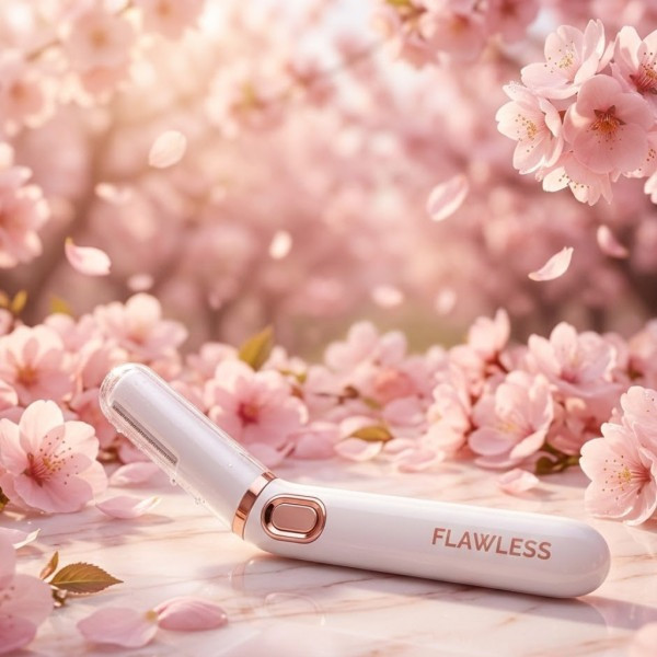 Женский триммер Flawless Bikini для зоны бикини и лица, компактный беспроводной шейвер на батарейке AAA