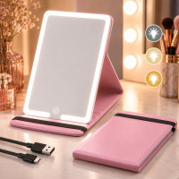 Зеркало для макияжа LED Makeup Mirror Stand настольное с подсветкой и сенсорным управлением