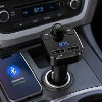 FM-трансмиттер X8-BT автомобильный Bluetooth модулятор с USB зарядкой и Hands Free