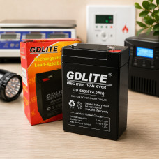 Аккумулятор GDLITE GD-640 6V 4Ah герметичный AGM, батарея для ИБП и электрооборудования
