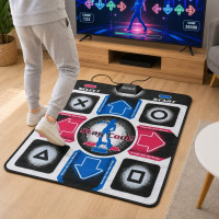 Танцевальный коврик Dance Mat PC+TV с подключением к компьютеру и телевизору, игровая танцевальная платформа
