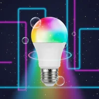 LED RGB лампа Anslut Standard Bulb с пультом ДУ, MAG-719