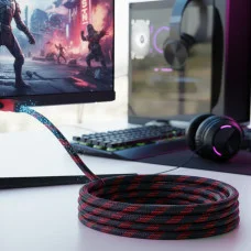 Кабель HDMI HDMI 10m усиленный в обмотке 10м шнур