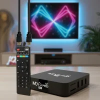 Смарт-ТВ приставка Android TV Box MXQ 4K Pro 5G 4/64 ГБ Wi-Fi 4K пульт в комплекте