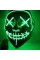 Судная ночь ABC Purge Mask, неоновая маска, питание от батареек