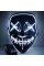 Судная ночь ABC Purge Mask, неоновая маска, питание от батареек