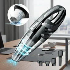 Беспроводной автомобильный пылесос INSPIRE AX-6612 с насадками для уборки