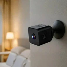 IP видеокамера P7-X6D компактная Wi-Fi камера безопасности с ночным видением для комнаты
